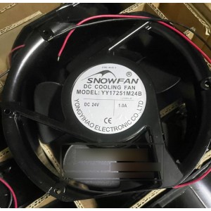 SNOWFAN YY17251M24B 24V 1.0A 2wires Cooling Fan 