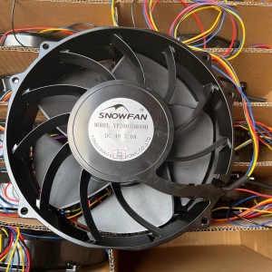 SNOWFAN YY20053H48B 48V 3A 4wires Cooling Fan 