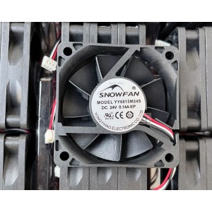 SNOWFAN YY6015M24S 24V 0.14A 3wires Cooling Fan 