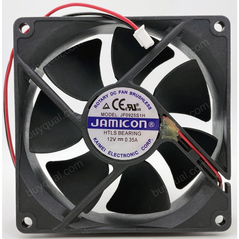 Jamicon JF0925S1H 12V 0.35A 2wires Cooling Fan