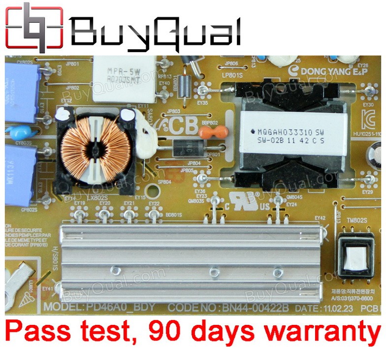 Samsung BN44-00422B PD46A0_BDY BN4400422B Power Supply for UN40D5500RFXZA