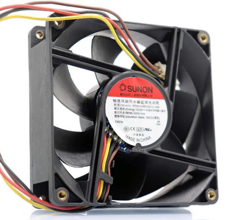 SUNON EF60251BX-Q09C-S99 12V 2.4W 4wires Cooling Fan